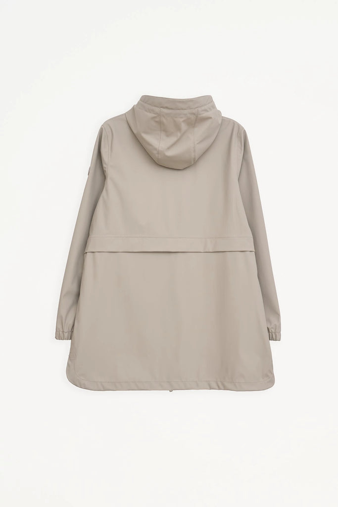 Chaqueta impermeable Brouillard de Mujer Tantä. Color gris