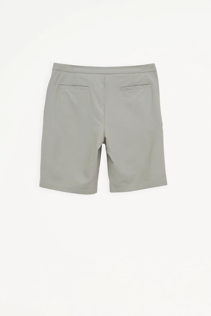 bermudas de corte estándar gris verde