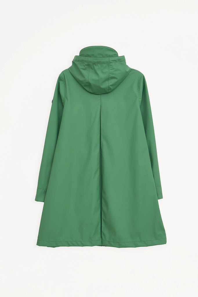 Chubasquero impermeable de mujer Nuovola de Tantä. Color verde. 