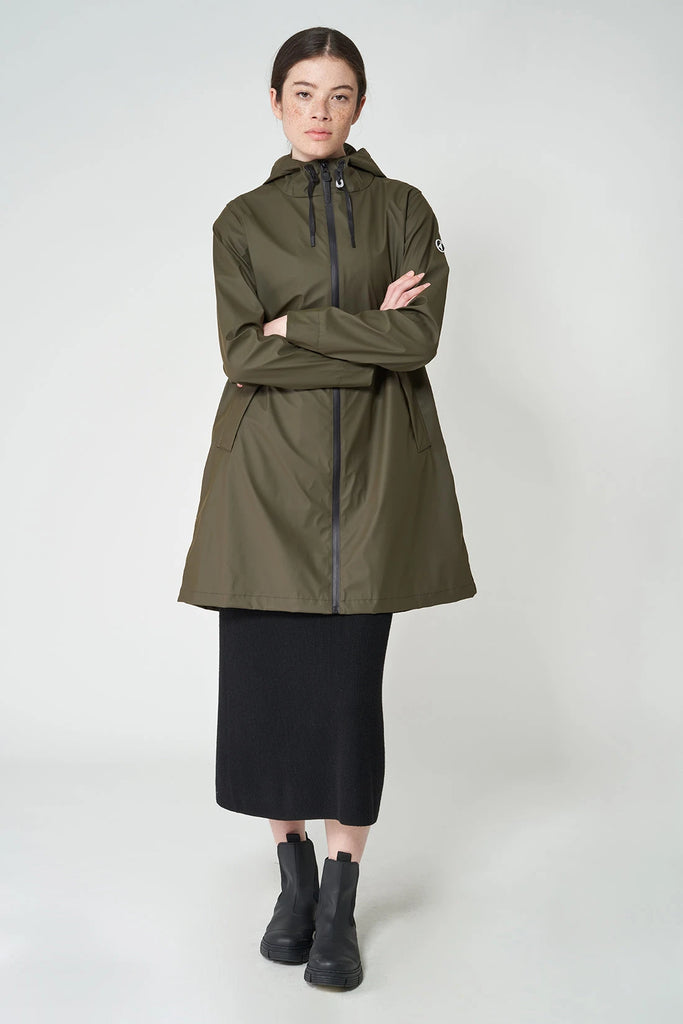 Nuovola Khaki Tantä Rainwear FW24