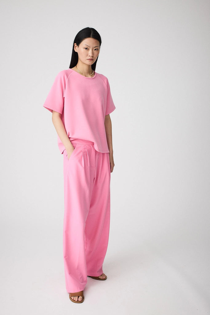  Jersey Mujer de cuello redondo Tantä Color Rosa. 
