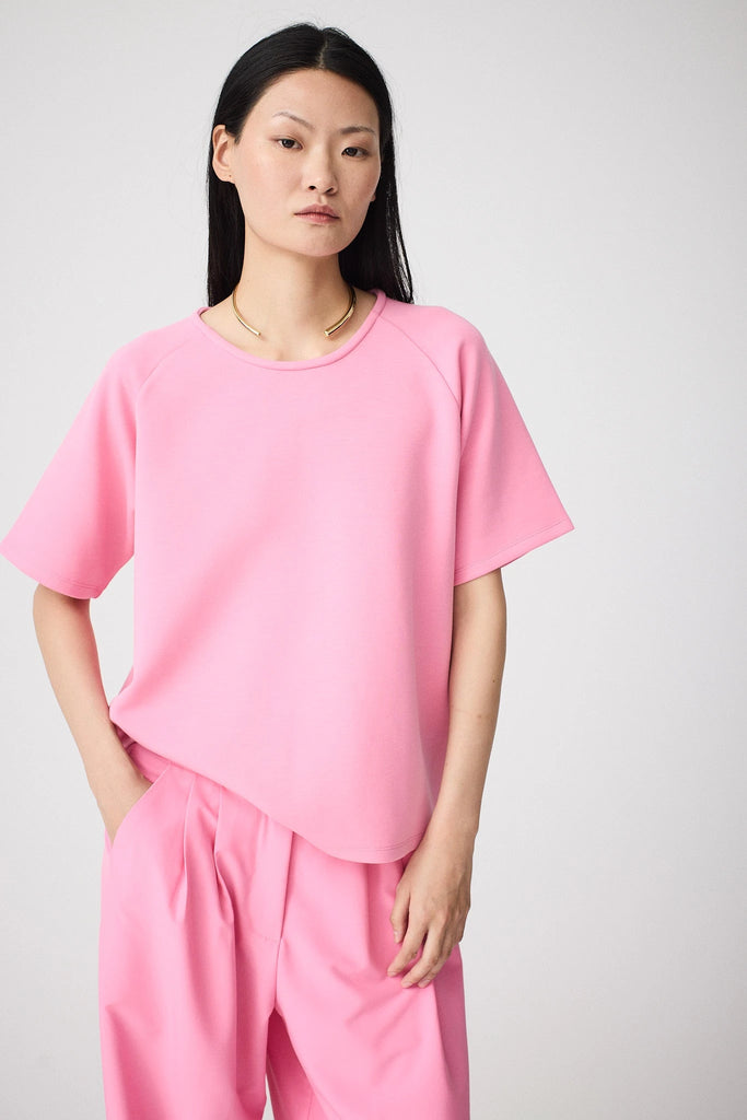  Jersey Mujer de cuello redondo Tantä Color Rosa. 