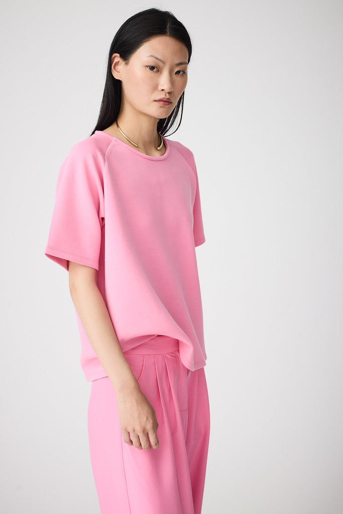 Jersey Mujer de cuello redondo Tantä Color Rosa. 