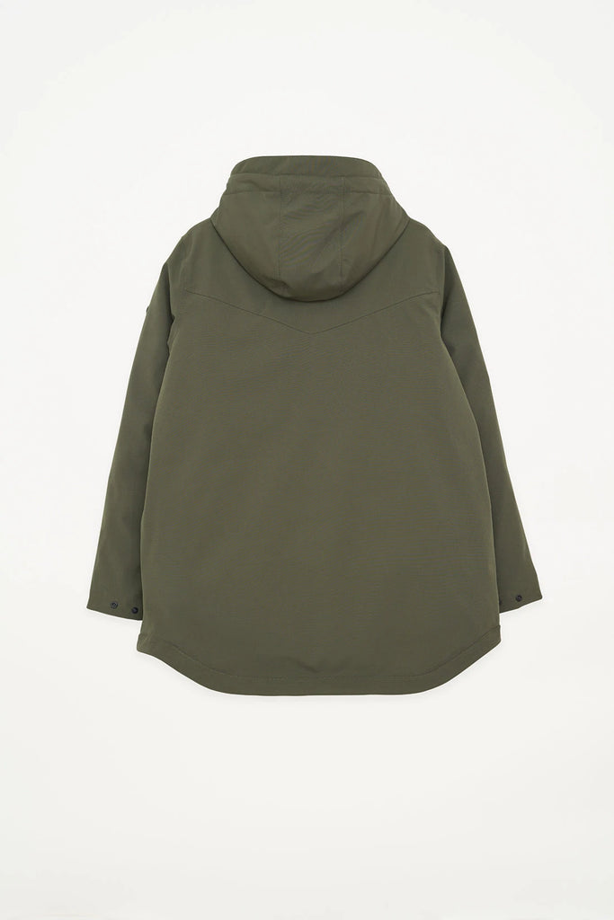 Sne Khaki Tantä Rainwear FW24