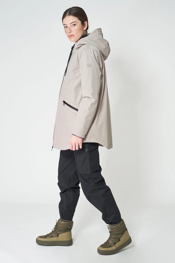 Sne Stone Grey Tantä Rainwear FW24