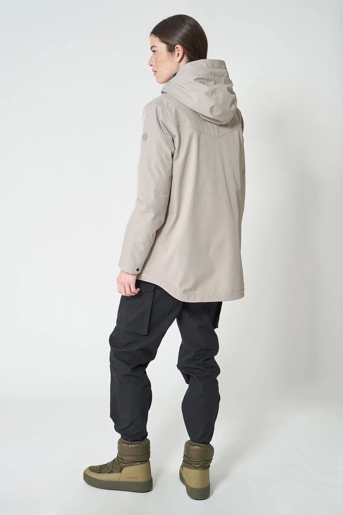 Sne Stone Grey Tantä Rainwear FW24