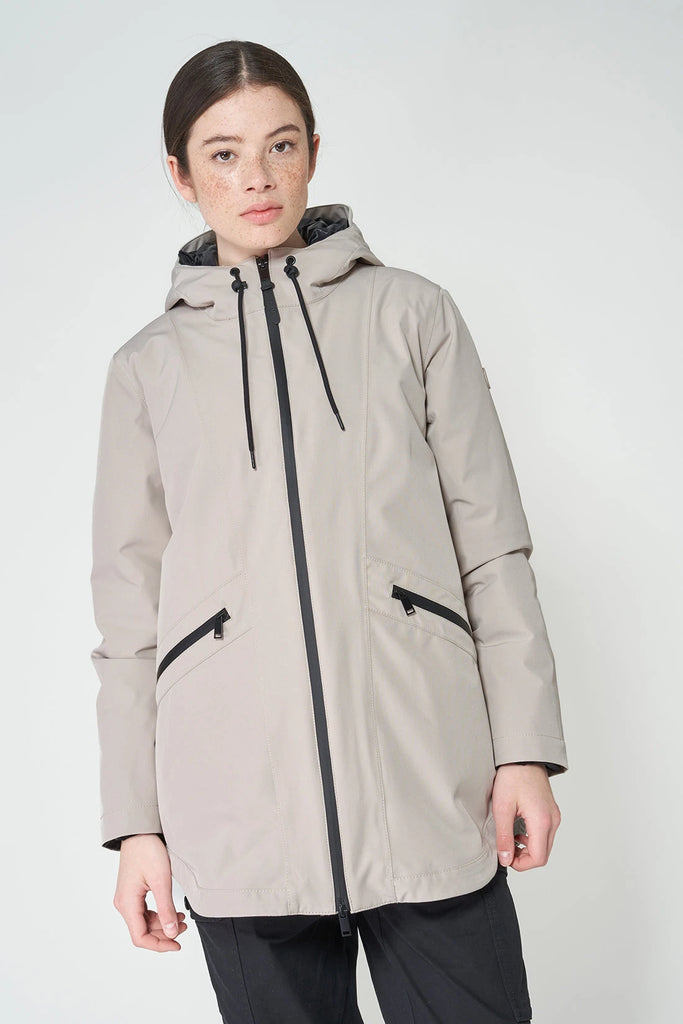 Sne Stone Grey Tantä Rainwear FW24