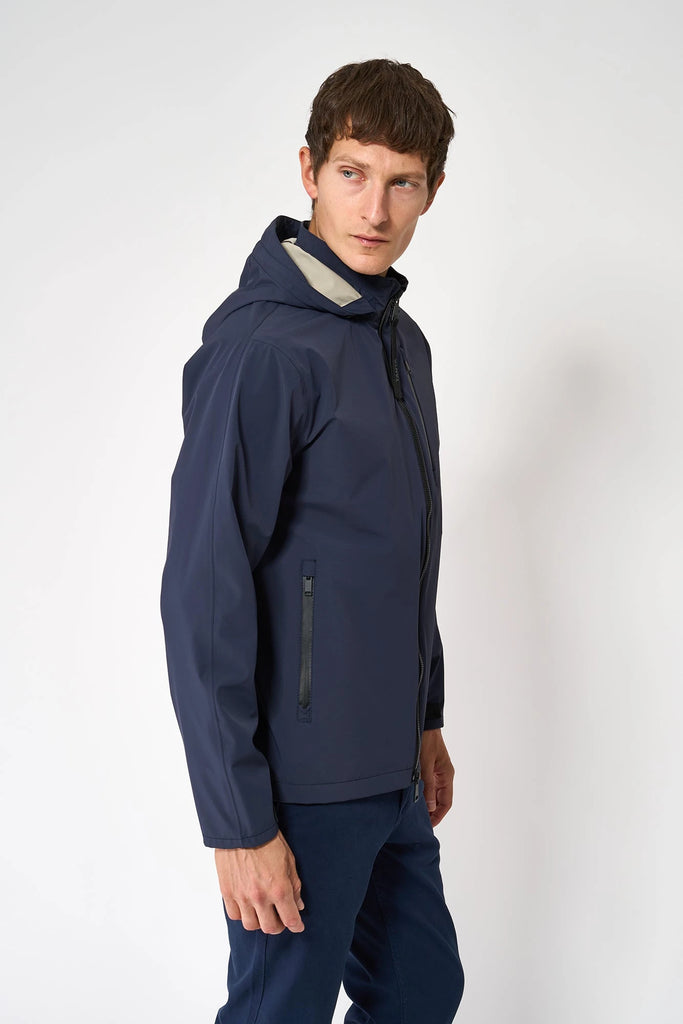 Chaqueta Impermeable Transpirable Hombre Stortbui. Azul