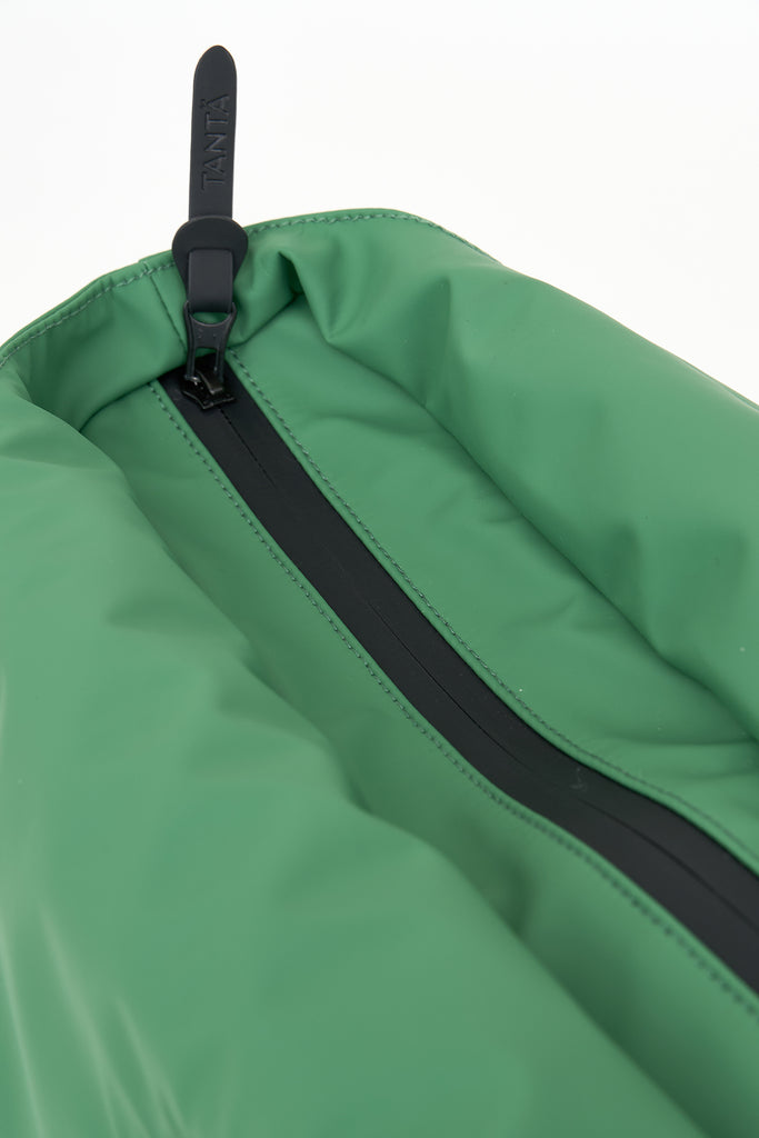 bolso shopper impermeable verde