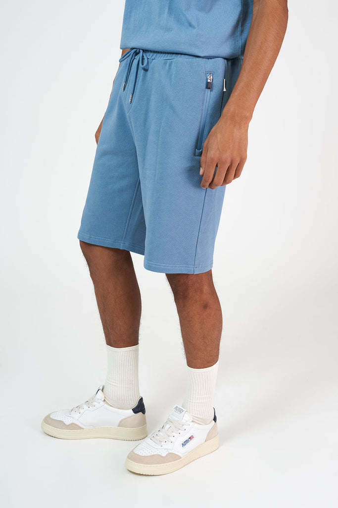 Pantalones Cortos Jogging de Hombre Ua Ua. Azul Bluestone