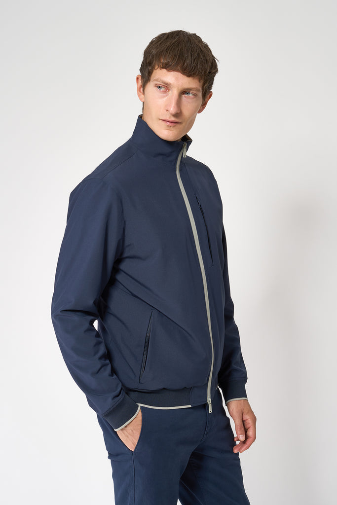 Chaqueta bomber de hombre Tantä Azul