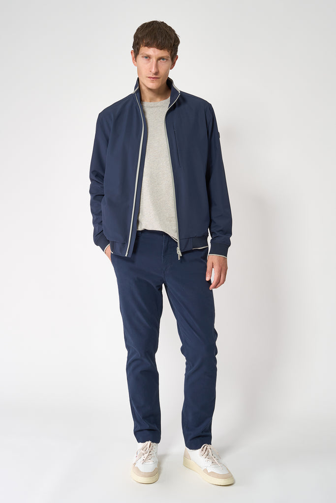 Chaqueta bomber de hombre Tantä Azul