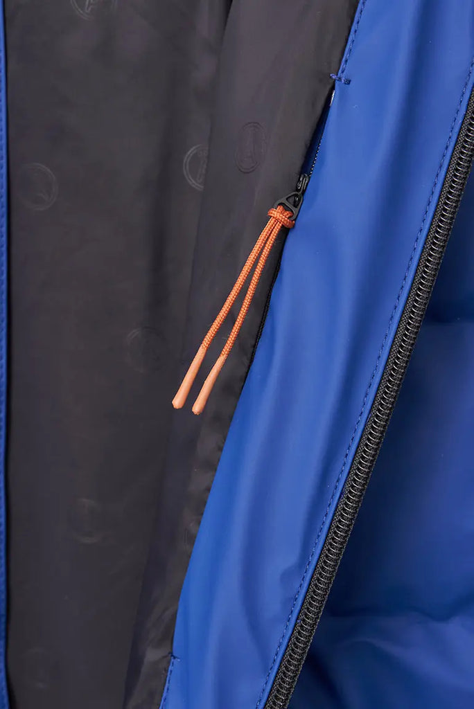 Abrigo impermeable acolchado de hombre tipo plumas Tantä Azul eléctrico