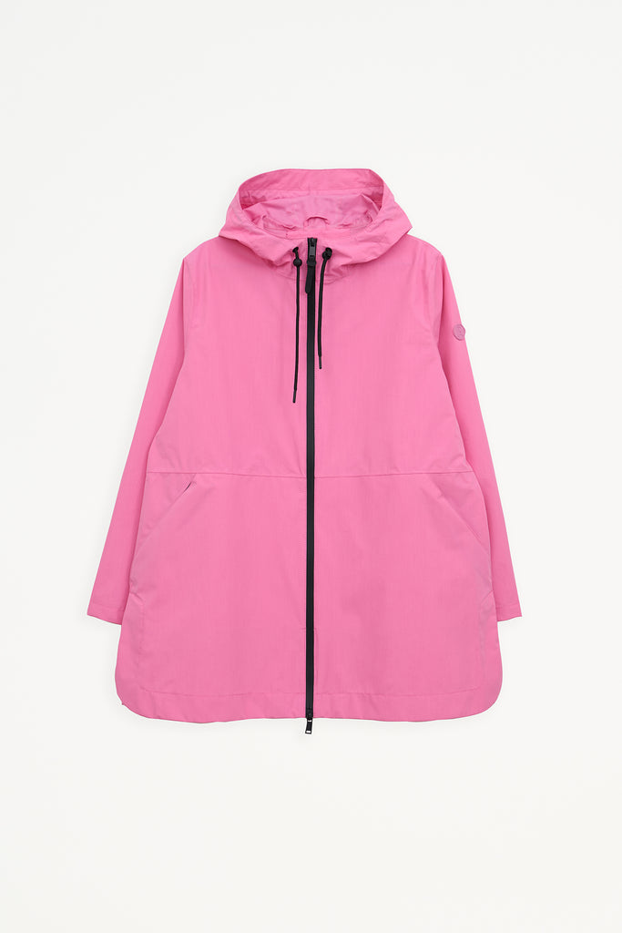 Chaqueta impermeable de Mujer Platzregen en algodón impermeable. Tantä. Color rosa 