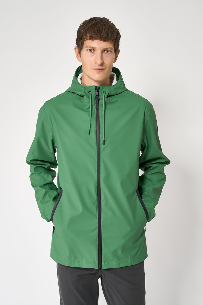 La chaqueta impermeable Ulap de Hombre Tantä. Verde