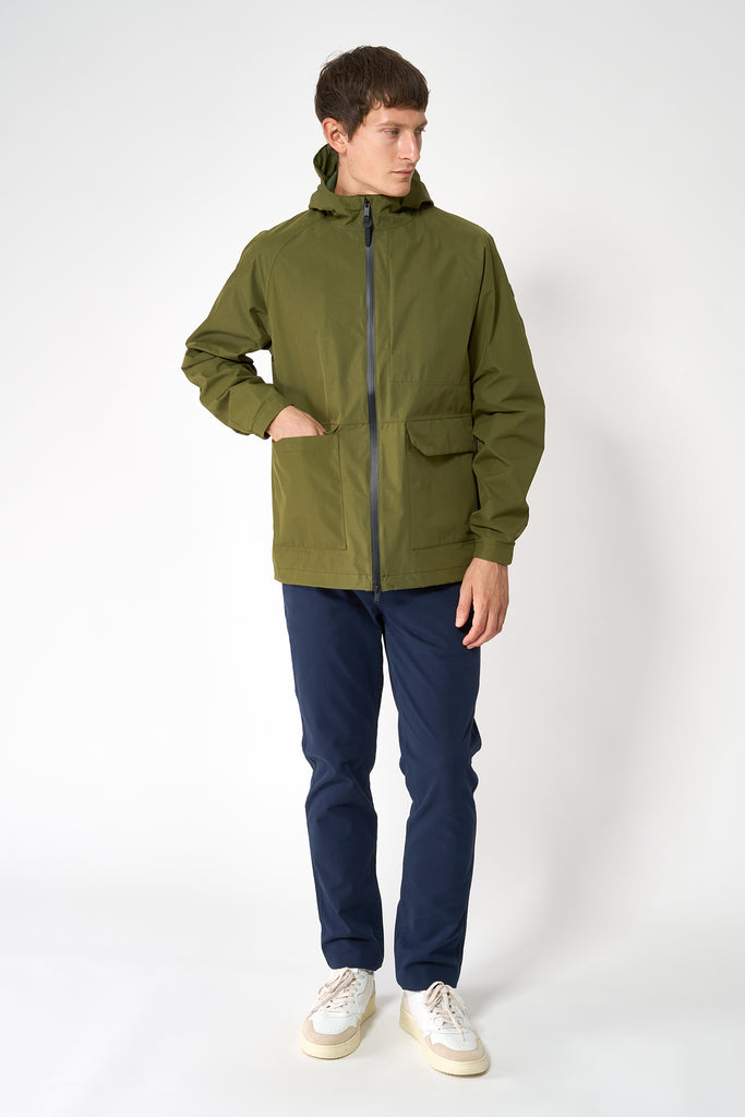 Chaqueta impermeable y transpirable Ceo de Tantä Hombre. Verde