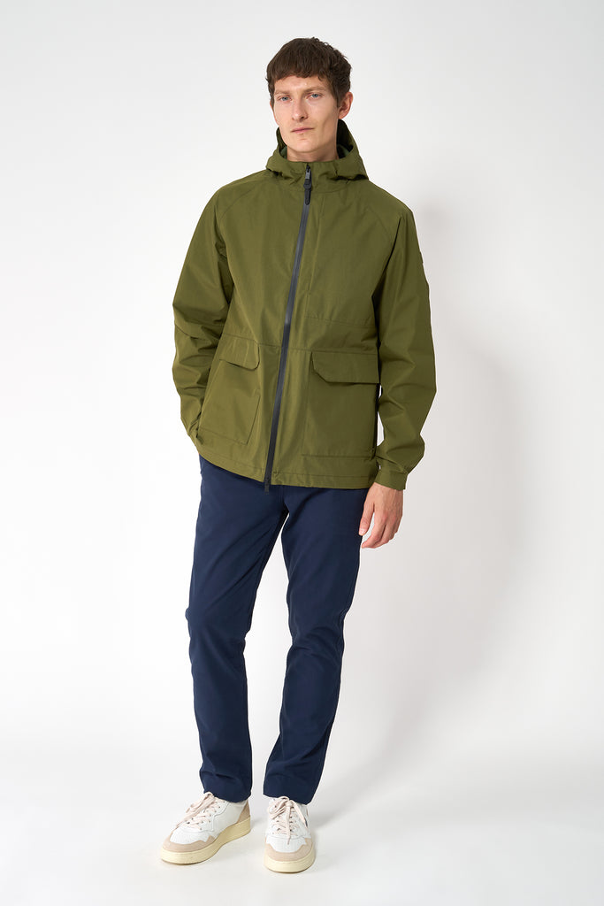 Chaqueta impermeable y transpirable Ceo de Tantä Hombre. Verde