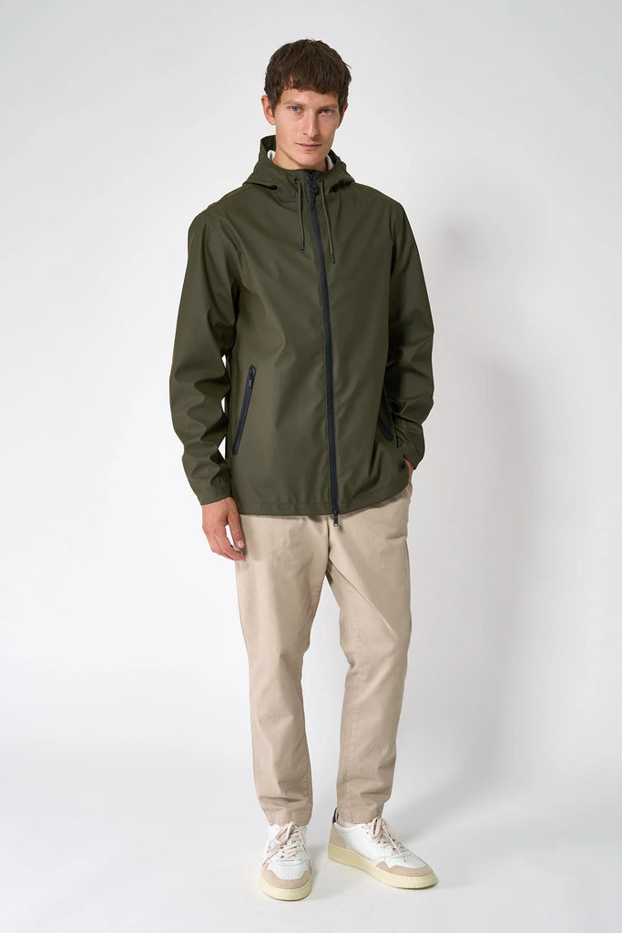Chaqueta impermeable Ulap de hombre Tantä Verde