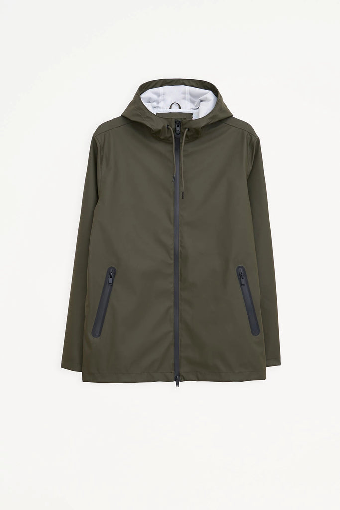 Chaqueta impermeable Ulap de hombre Tantä Verde