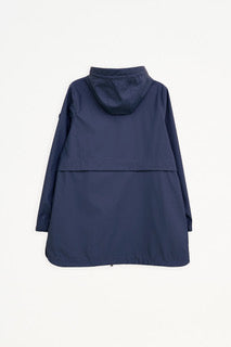  chaqueta impermeable de mujer Brouillard Tantä. Azul