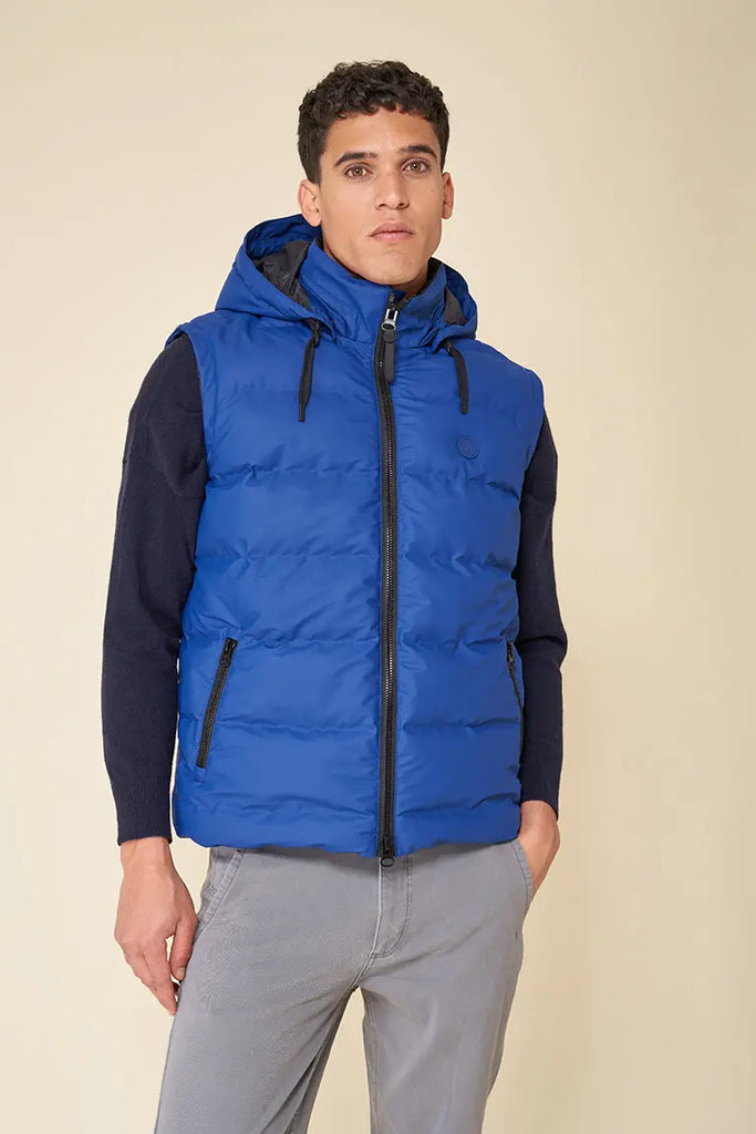 Chaleco impermeable acolchado de hombre Dam. Tantä